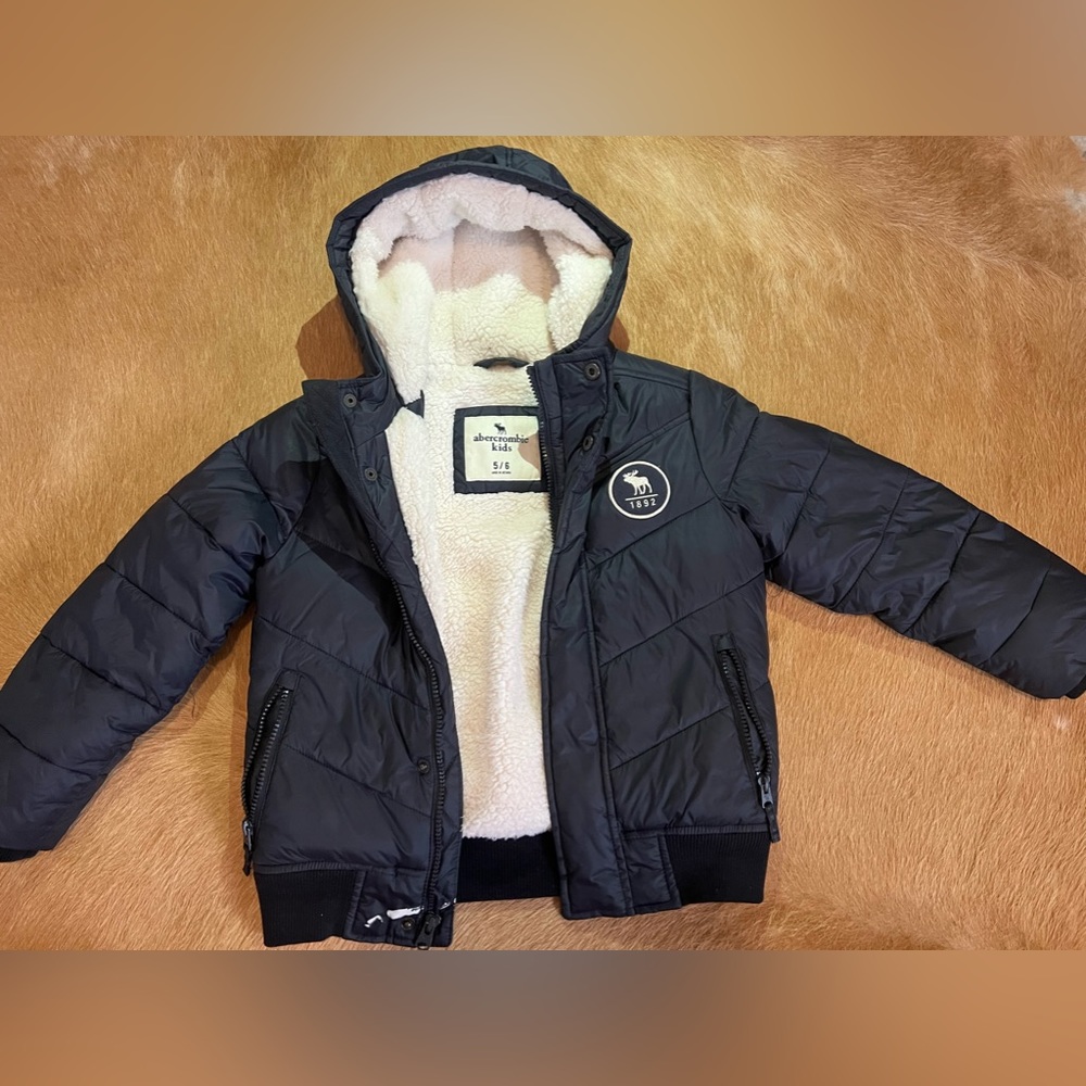 Abercrombie kids winter puffer jacket